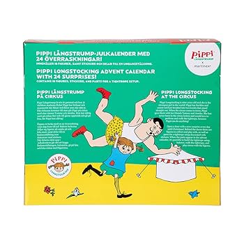 Amazon.co.jp: Pippi Long Stockings Advent Calendar 2024